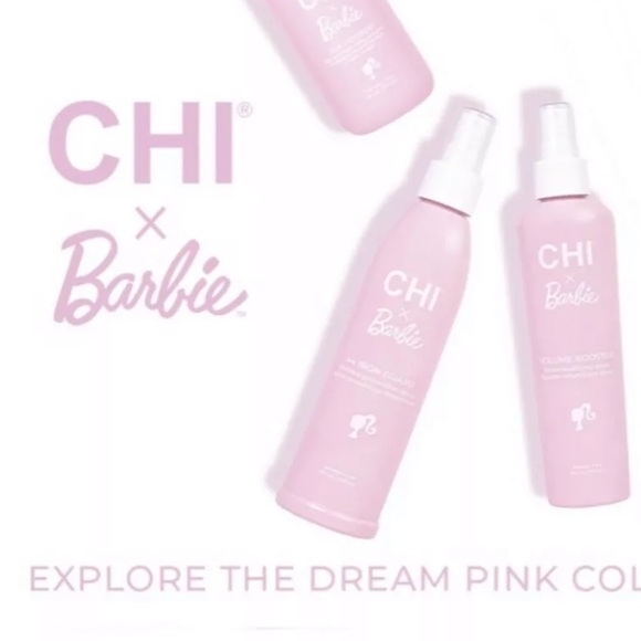 NEW CHI x Barbie 44 Iron Guard Thermal Protection Spray 8oz RARE - Picture 2 of 3
